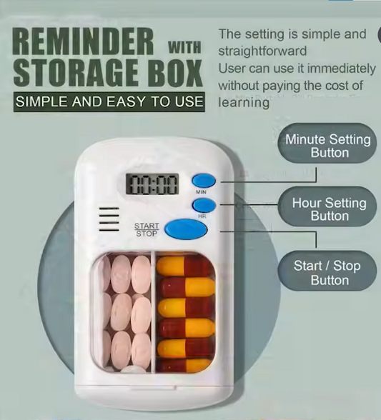 Smart Pill Reminder – Przypominacz Leków z Alarmem