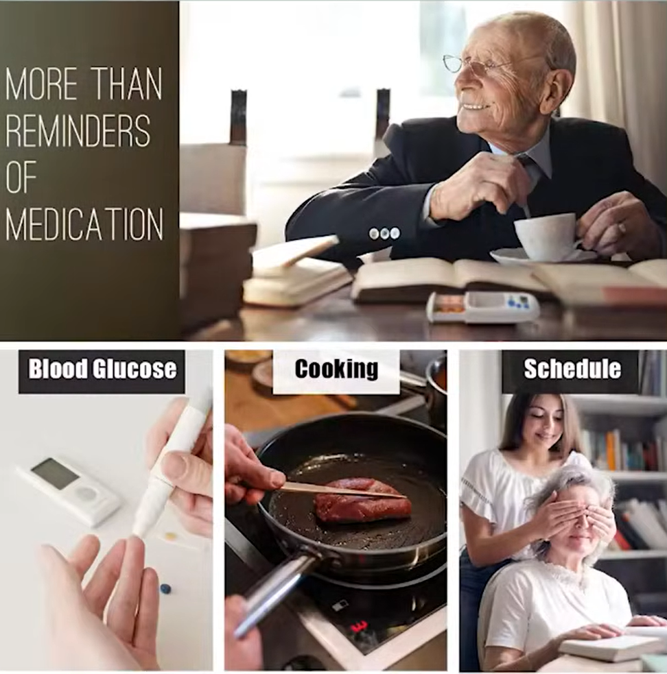 Smart Pill Reminder Box – Digital Timer & Medicine Organizer